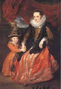 Portrait of susanna fourment and her daughter clara (mk02)